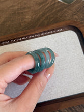 Load image into Gallery viewer, Ruby Green Jade Ring
