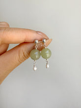 Load image into Gallery viewer, Esther Nephrite Jade Earring