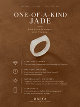 Load image into Gallery viewer, Saddle Nephrite Jade Ring (A)