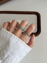 Load image into Gallery viewer, Ruby Green Jade Ring