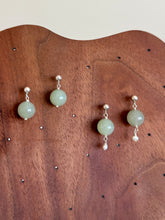 Load image into Gallery viewer, Esther Nephrite Jade Earring