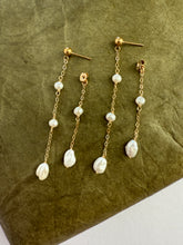 Load image into Gallery viewer, Gianna Baroque Pearl Earring