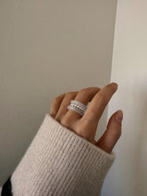 Load image into Gallery viewer, Lyana White Agate Ring