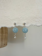 Load image into Gallery viewer, Esther Aquamarine Earring
