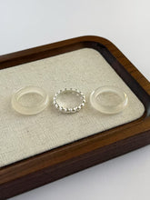 Load image into Gallery viewer, Lyana White Agate Ring