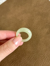 Load image into Gallery viewer, Domed Nephrite Jade Ring (D)