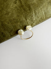 Load image into Gallery viewer, Alya 14K Gold Freshwater Pearl Ring Adjustable