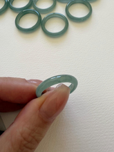 Load image into Gallery viewer, Ruby Green Jade Ring