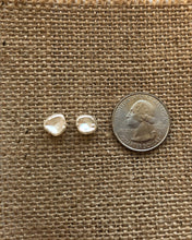 Load image into Gallery viewer, Erin 925 Sterling Silver Baroque Pearl Stud Earrings