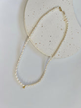 Load image into Gallery viewer, Mag Mini Beaded Pearl Choker Necklaces with Ball Pendant