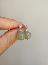 Load image into Gallery viewer, Esther Nephrite Jade Earring
