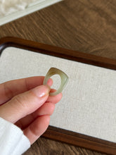 Load image into Gallery viewer, Caramel Saddle Nephrite Jade Ring (C)
