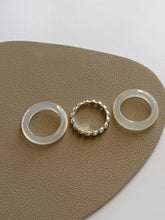 Load image into Gallery viewer, Lyana White Agate Ring
