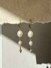 Load image into Gallery viewer, Eunice Beaded Pearl Earring
