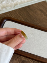 Load image into Gallery viewer, Caramel Saddle Nephrite Jade Ring (C)
