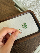 Load image into Gallery viewer, Madison Green Nephrite Jade Ring Ring
