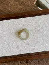 Load image into Gallery viewer, Caramel Saddle Nephrite Jade Ring (C)
