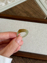Load image into Gallery viewer, Caramel Saddle Nephrite Jade Ring (C)
