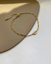 Load image into Gallery viewer, Thea Alphabet Letter Charm Chain Bracelet
