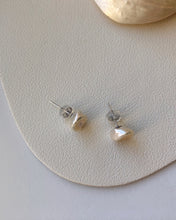 Load image into Gallery viewer, Erin 925 Sterling Silver Baroque Pearl Stud Earrings
