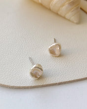 Load image into Gallery viewer, Erin 925 Sterling Silver Baroque Pearl Stud Earrings
