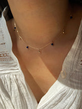 Load image into Gallery viewer, Tara Ball Pendant Lapis lazuli Necklace Choker
