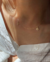 Load image into Gallery viewer, Mira 14K Gold-Filled Shell and Starfish Necklace
