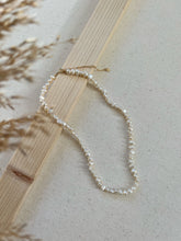Load image into Gallery viewer, Adela Beaded Pearl 14K Gold Choker Necklace
