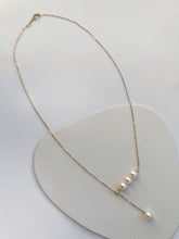 Load image into Gallery viewer, Irene Akoya Pearl Necklace Adjustable
