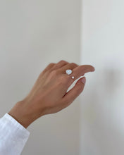 Load image into Gallery viewer, Charlotte 14K Gold Freshwater Pearl Ring Adjustable
